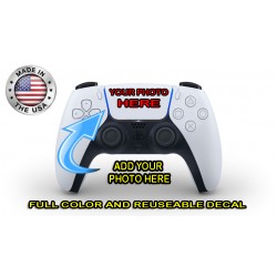 Personalized Custom PlayStation PS5 Controller FULL COLOR CUSTOM TOUCHPAD REMOVABLE Sticker Decal