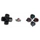 Retro PS5 Controller Classic Buttons Kit D-Pad, Home X-O Buttons Option Remote